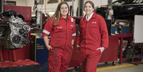 Katy and Charlotte from our Automotive and Engineering departments