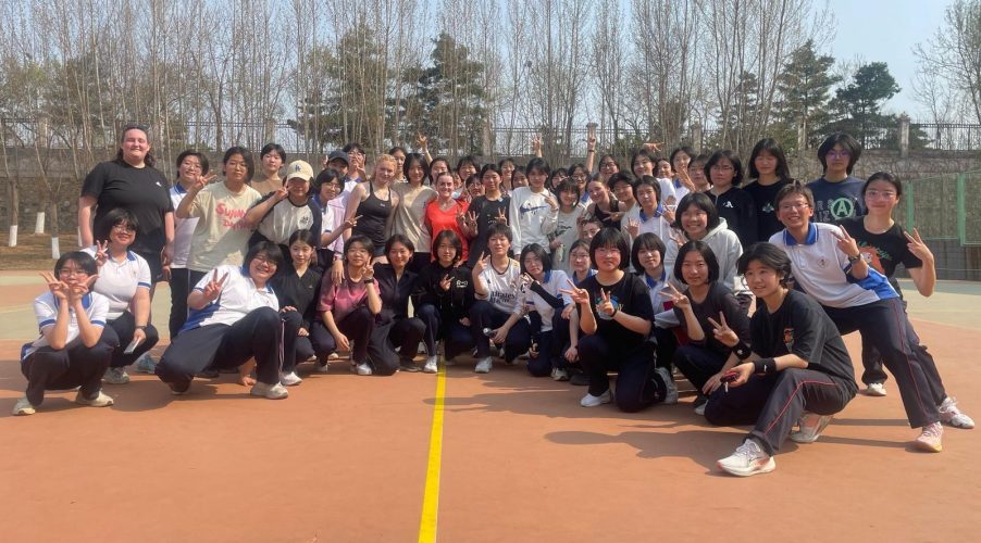 How netball took students on a journey to China