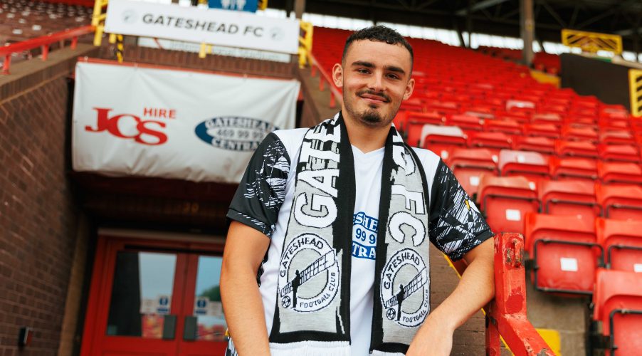 Milmore signs for Gateshead Football Club
