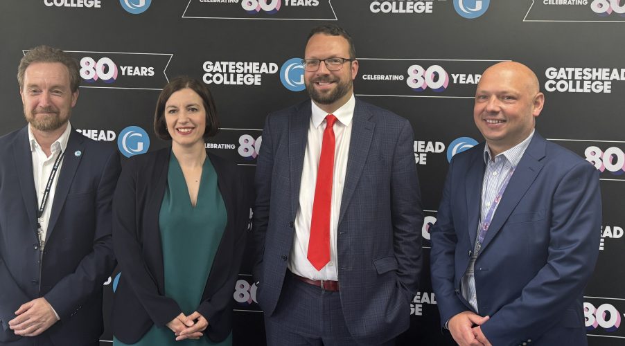 Secretary of State visits the college