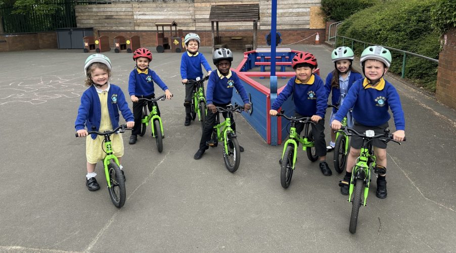 Students bring pedal power to local primary school