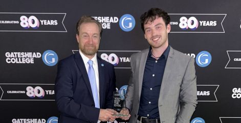 Dan Green Reflects on His Journey at Gateshead College