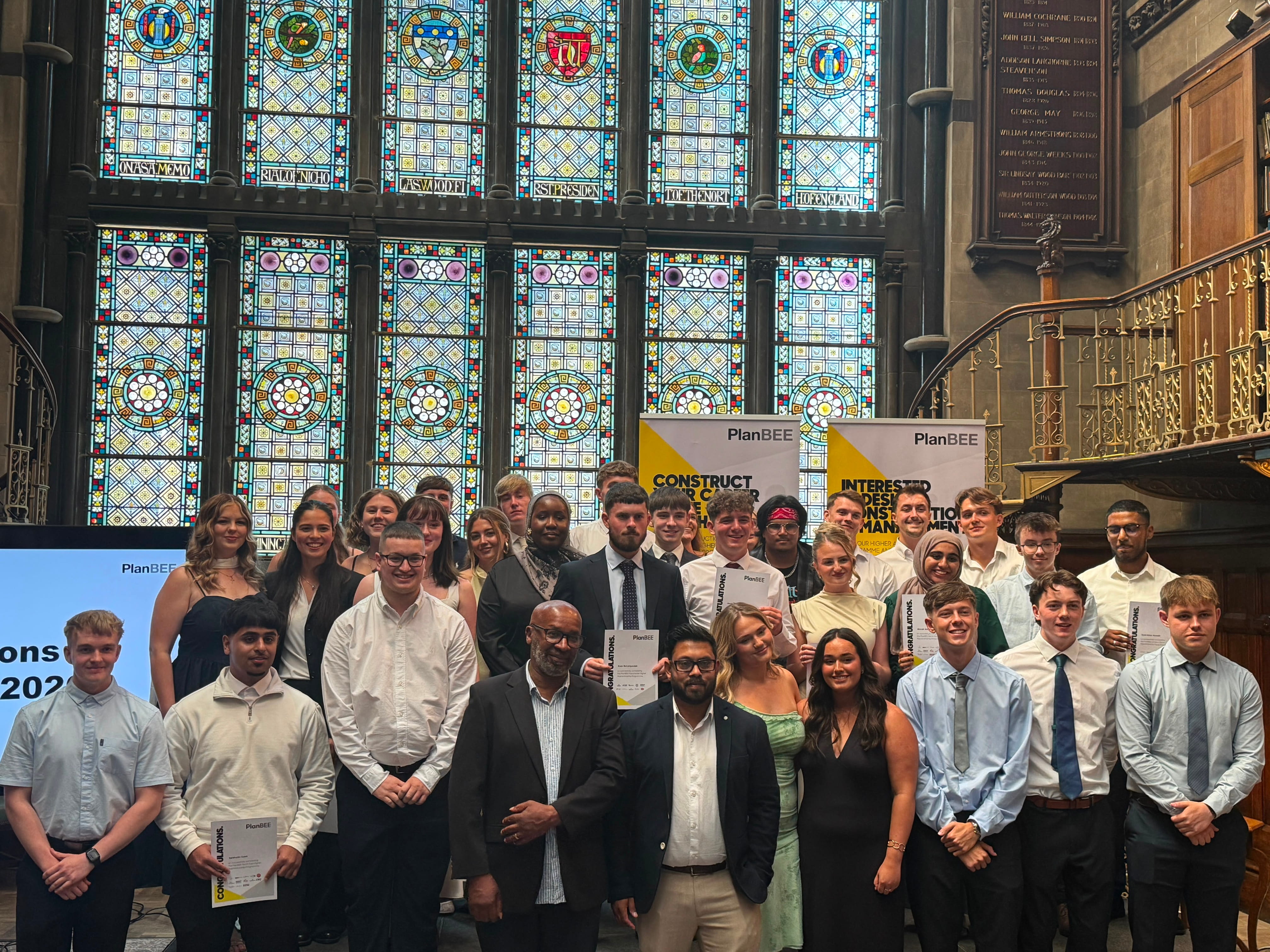 Graduation celebrations for PlanBEE apprentices
